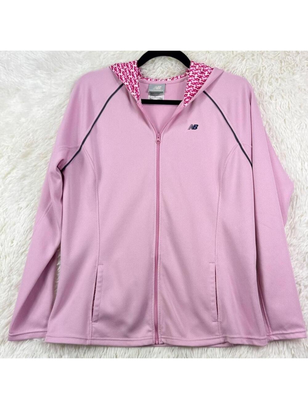 New Balance Susan G. Komen Pink Full Zip Hooded Jacket